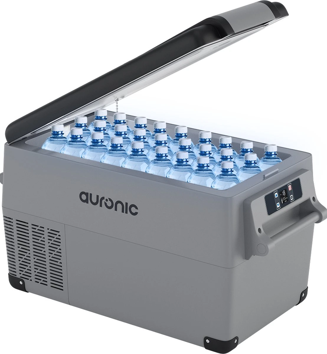 Auronic Elektrische Koelbox - 30.4L - Compressor - 12V En 240V - Grijs