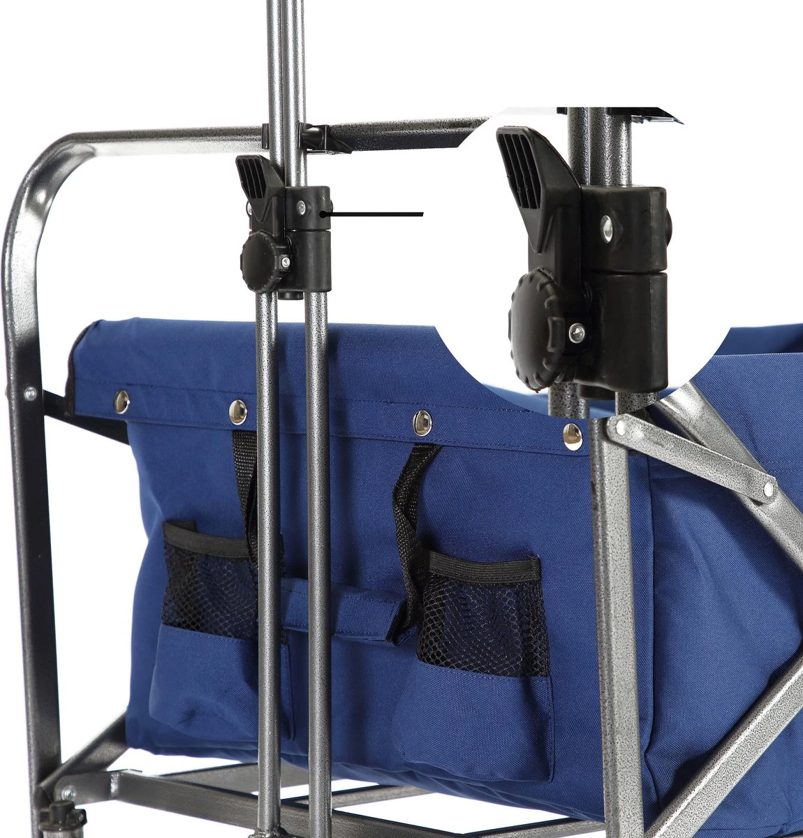 AREBOS Handkar | Transportwagen | Apparatuurwagen | Opvouwbaar | Blauw - Afbeelding 11