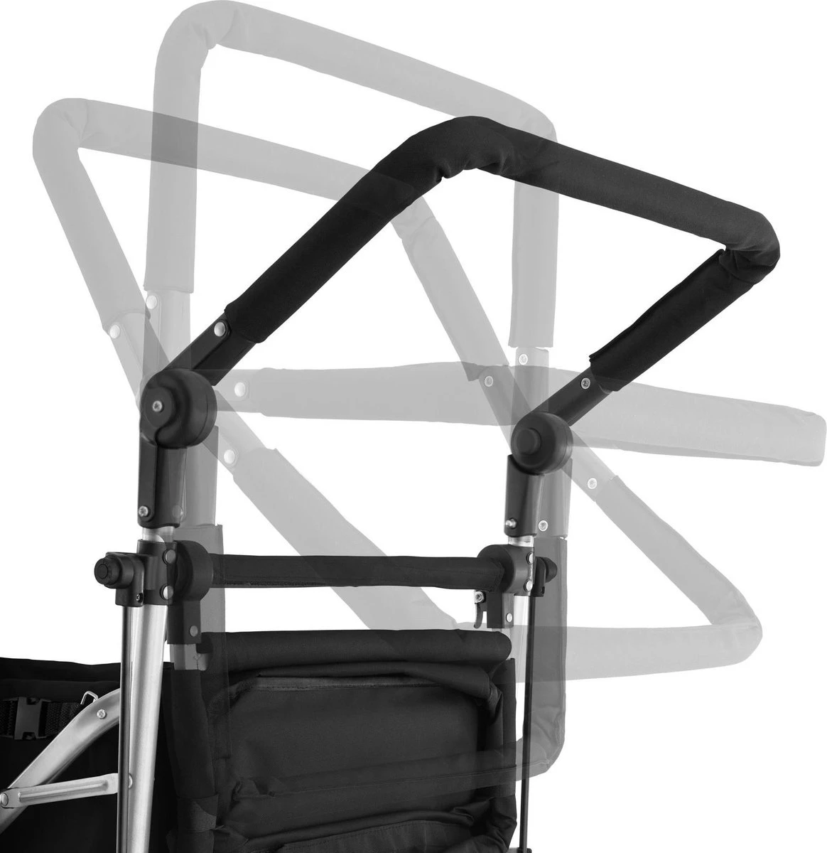 Tectake - Opvouwbare Bolderwagen Handkar Nico Zwart - 403549 - Afbeelding 10