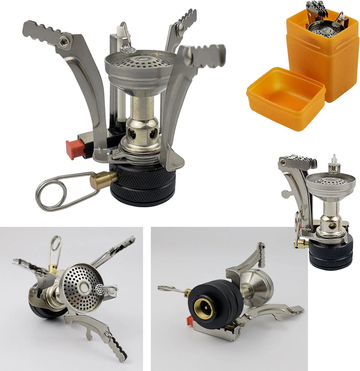 Hikr® Camping Pannenset - Complete 22-delige Kookset - Lichtgewicht - Kookgerei Servies - Outdoor - BPA-vrij - Keukengerei Set - Afbeelding 2