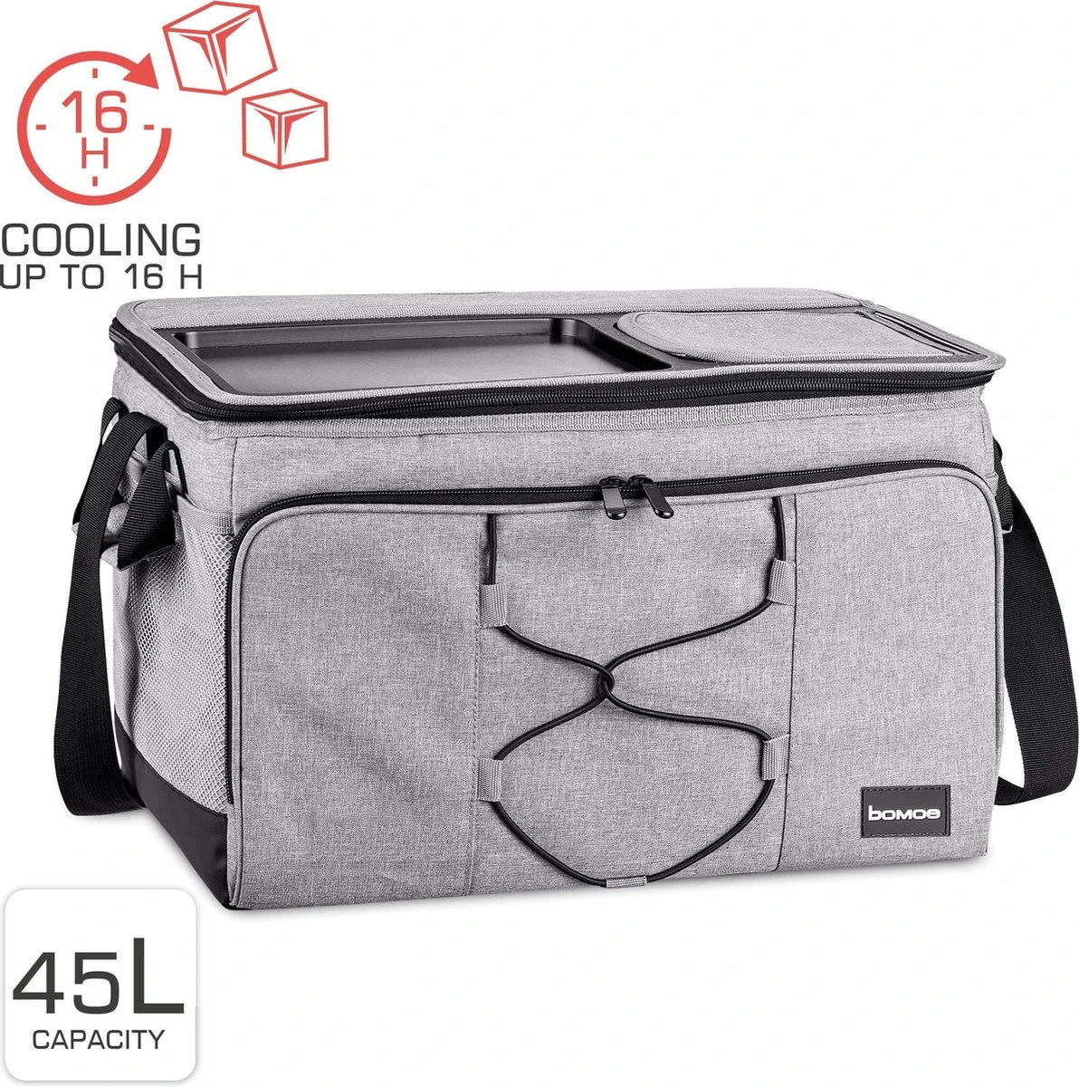 Bomoe Opvouwbare Koeltas IceBreezer KT43 - Koelbox Voor Onderweg - 43x32x28 Cm - 45 Liter - Picknicktas Perfect Voor Barbecues Of Festivals