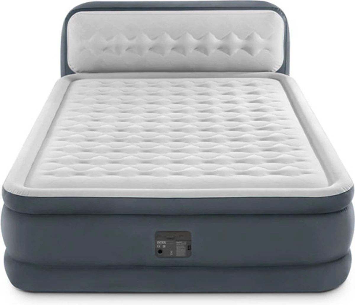 Intex 64448 - Queen Deluxe Ultra-Plush Zelfopblazend 2-persoons Luchtbed Met Hoofdboord (203x152x46cm) - Afbeelding 5