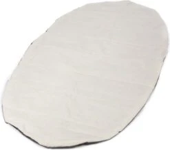 DERYAN Slaapmat Baby Luxe Katoen Crèmekleurig