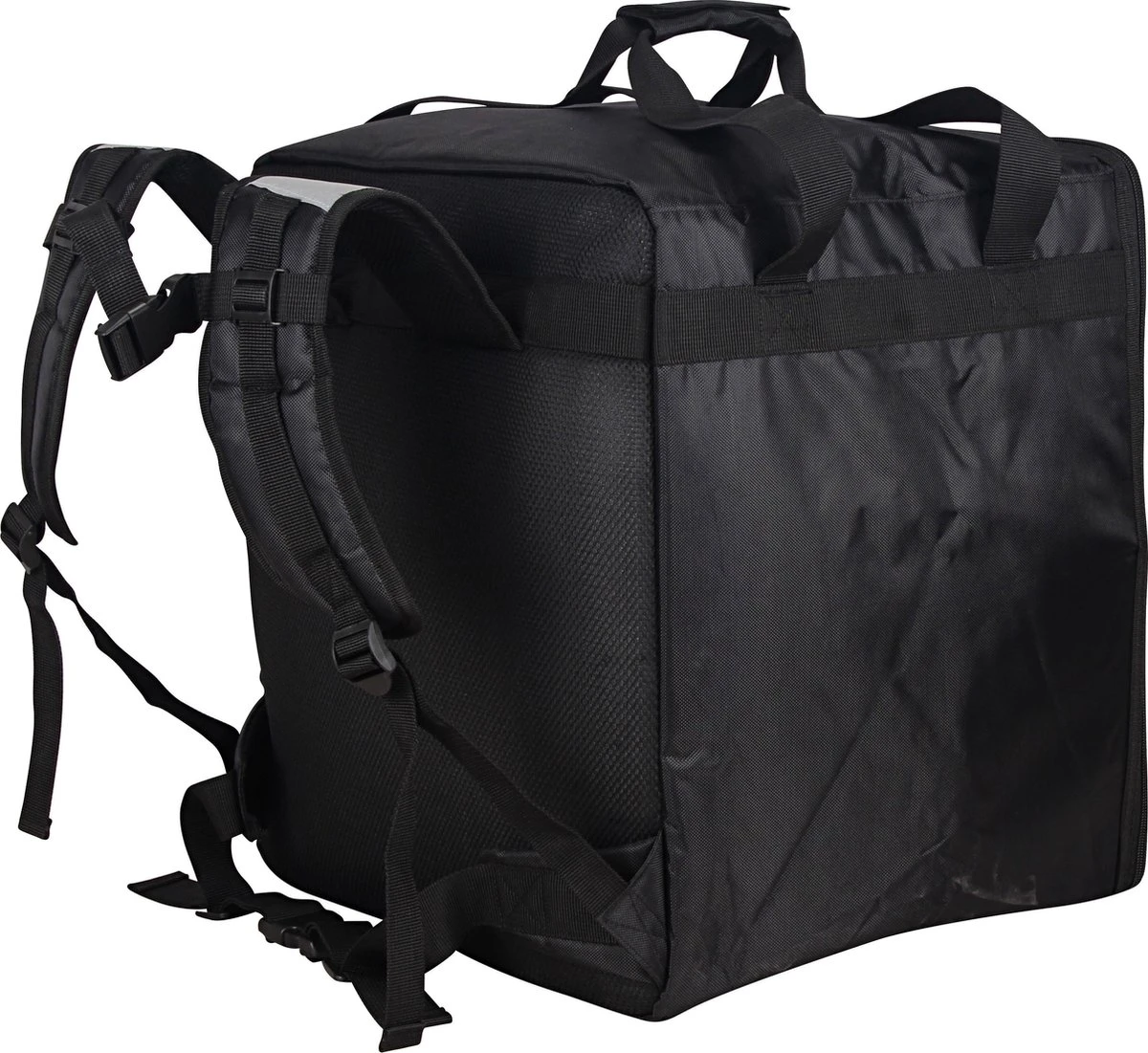 Merkloos Bezorgtas Rugzak Zwart 63 Liter