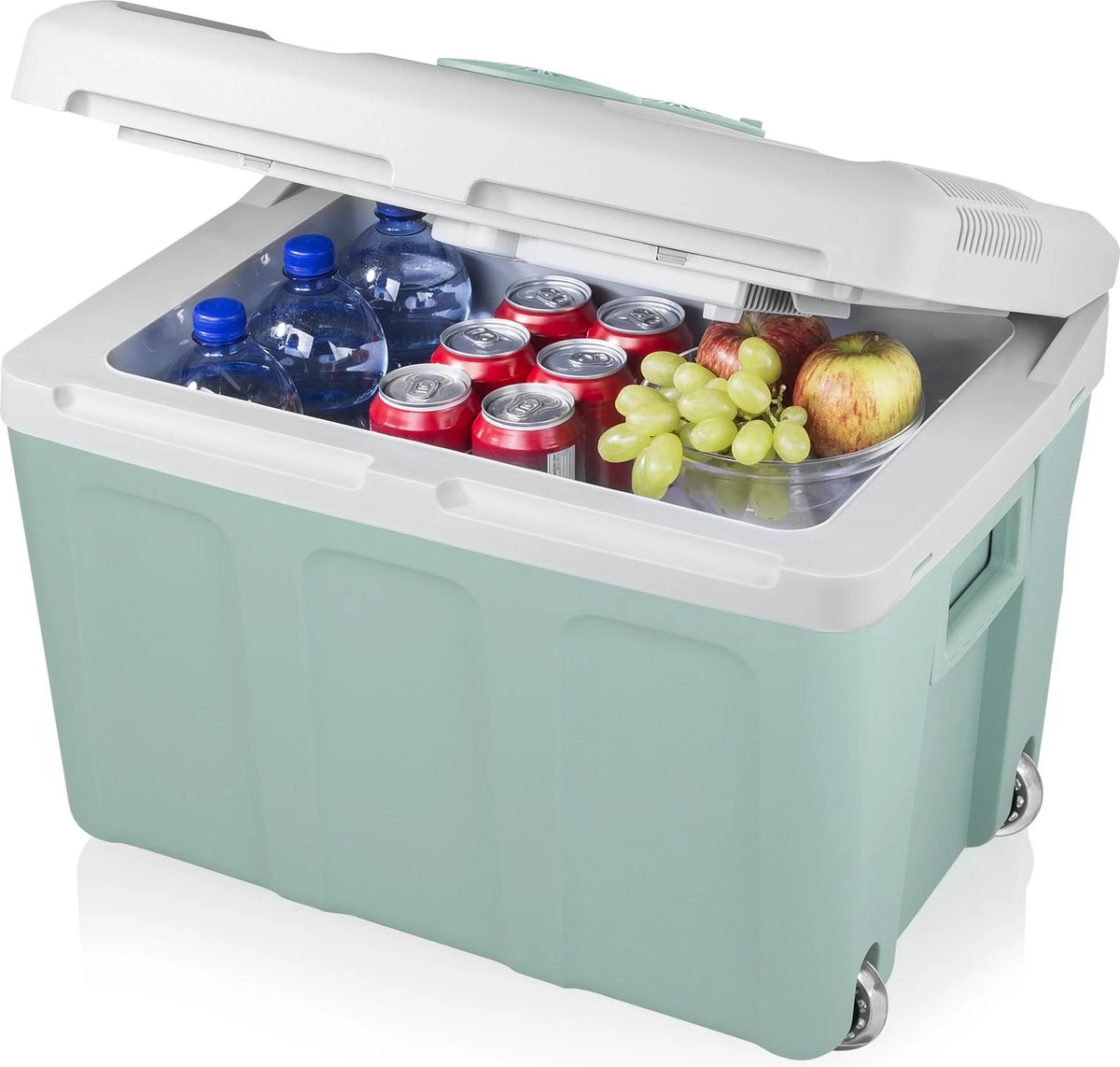 Tristar KB-7640 Koelbox 40 Liter - Koelbox Elektrisch - 12v Autolader En 230v Stopcontact - Koelt & Verwarmt - Groen - Afbeelding 3