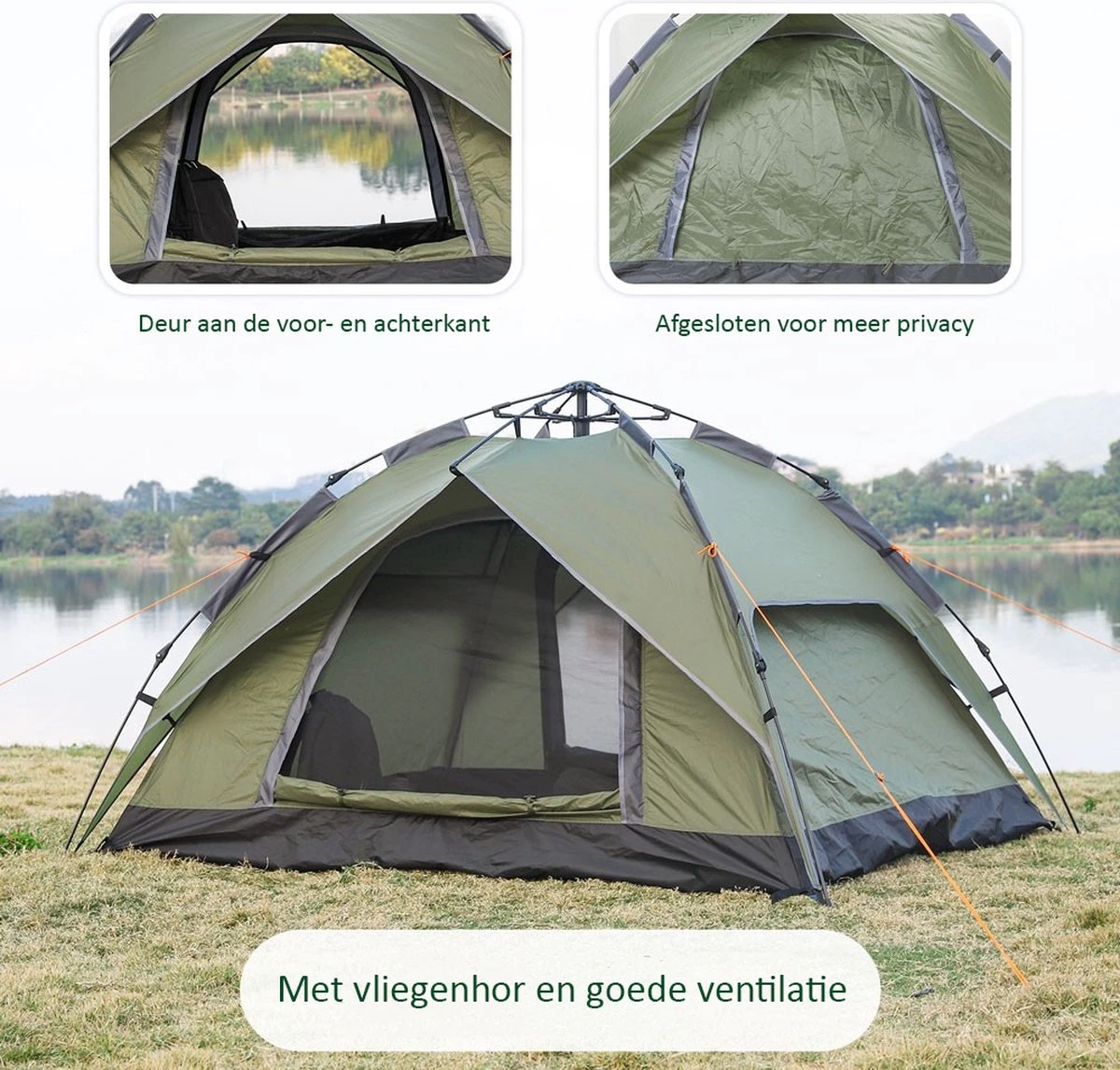 Sens Design Pop Up Tent - Tent - 2-3 Personen - Afbeelding 8