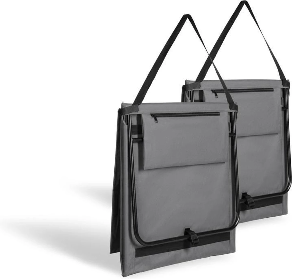 Intimo Strandmat - 2 Stuks - Grijs - 100x51x41cm - Afbeelding 10