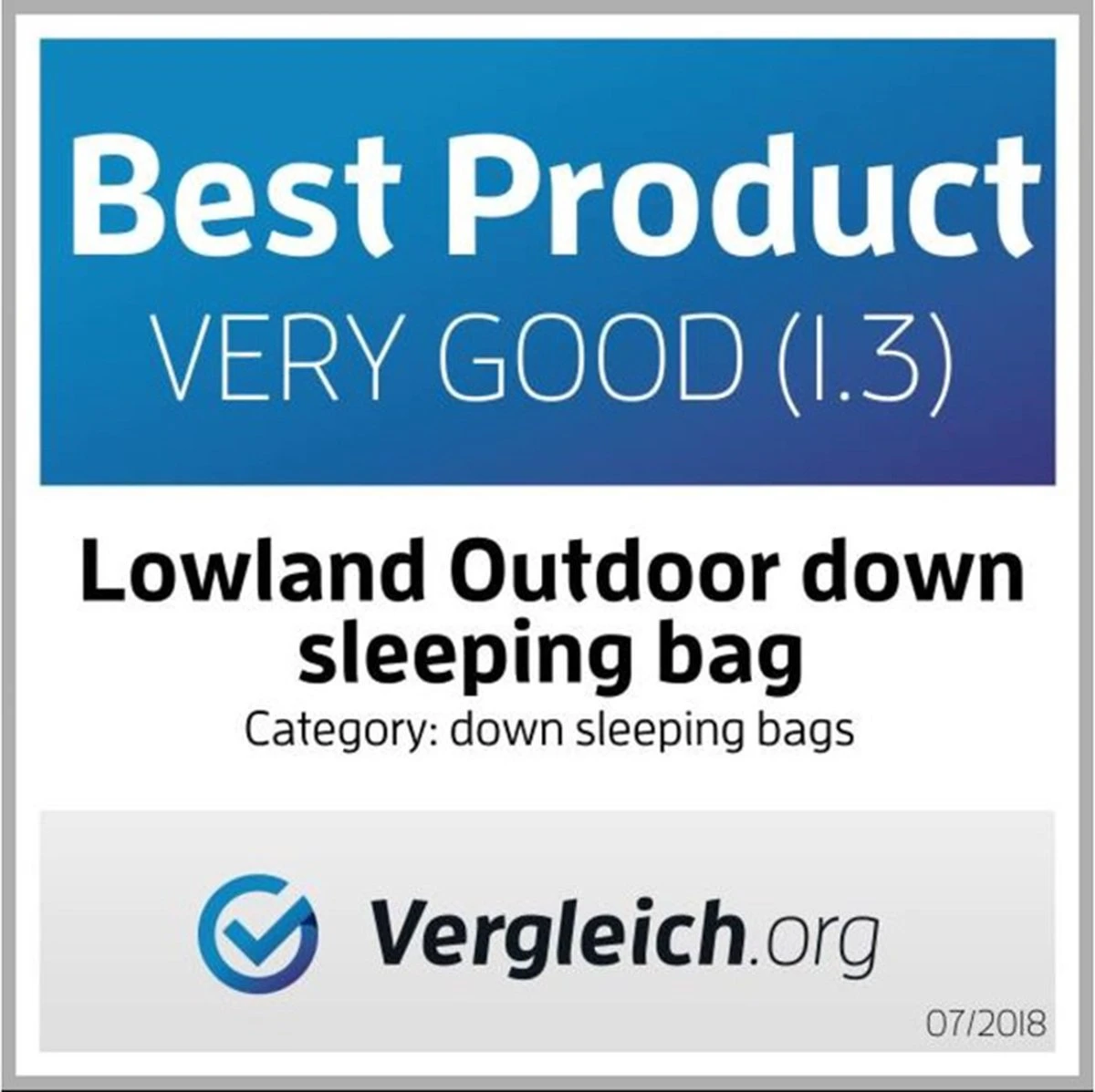 LOWLAND OUTDOOR® Ultra Compact Blanket - Donzen Slaapzak - Gewicht 495g - 210x80 Cm - Comfort Temperatuur +8°C - Afbeelding 7