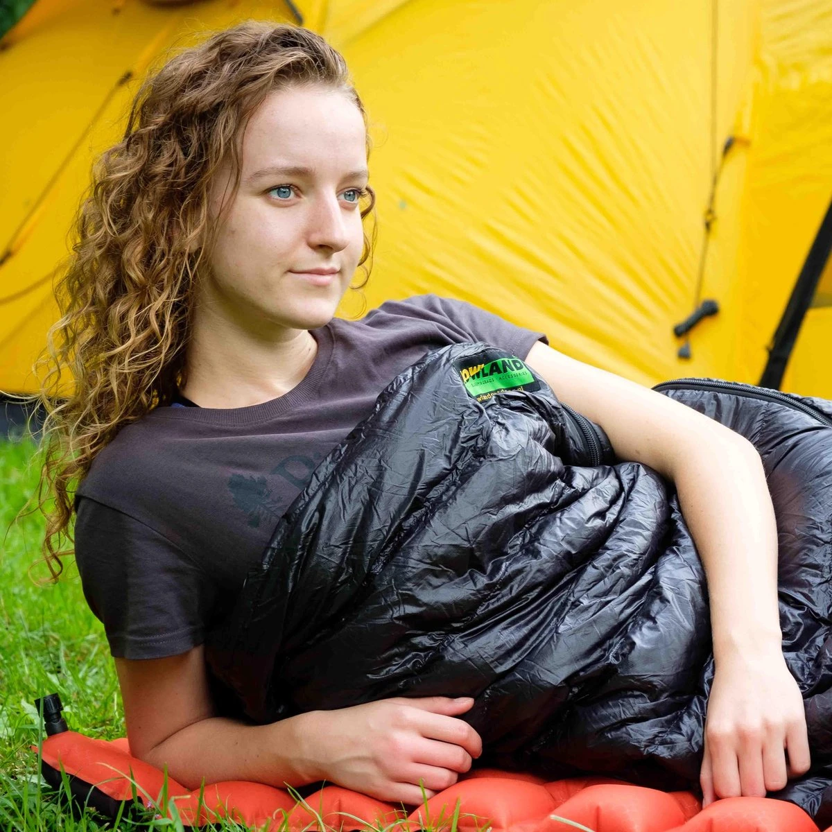 LOWLAND OUTDOOR® Ultra Compact Blanket - Donzen Slaapzak - Gewicht 495g - 210x80 Cm - Comfort Temperatuur +8°C - Afbeelding 5