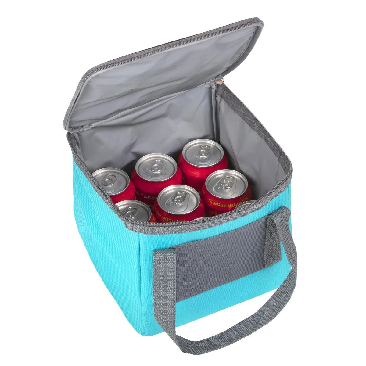 Basis Sterke Koeltas Set - 25 + 10 Liter - Lunchtas - Geïsoleerde Koeltassen - Picknicktas - Coolerbag - Blauw - Afbeelding 3