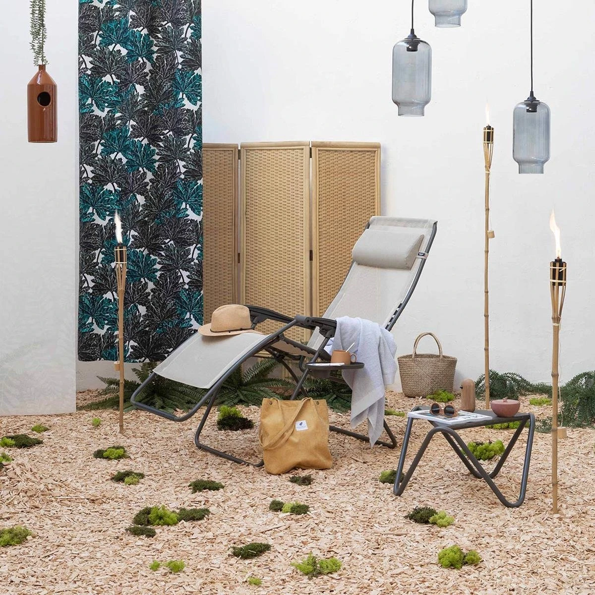 Lafuma RSXA XL Clip - Relaxstoel - Verstelbaar - Inklapbaar - Zero Gravity - Seigle - Afbeelding 5