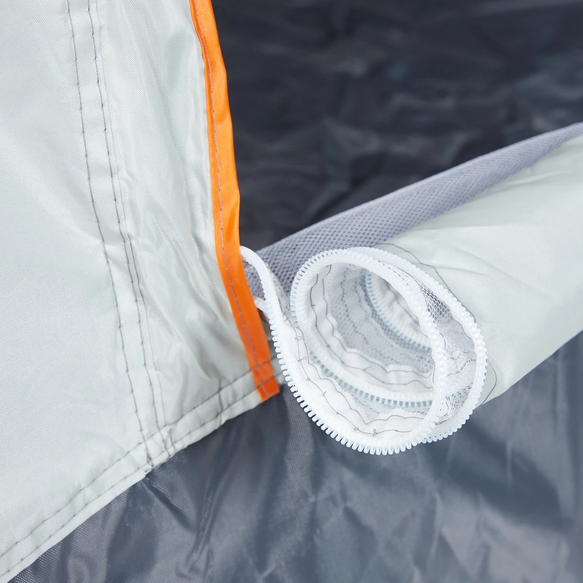 Relaxdays Strandtent Pop-up - Omkleedtent - 145x180 Cm - 2-3 Personen - Beachtent -compact - Oranje - Afbeelding 9