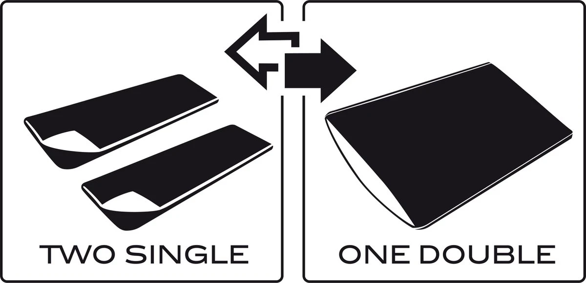 NOMAD® Brisbane Slaapzak | 205x80cm Blauw | Lichtgewicht & Kwalitatief | Dekenmodel Slaapzak | Incl Hoes - Afbeelding 5