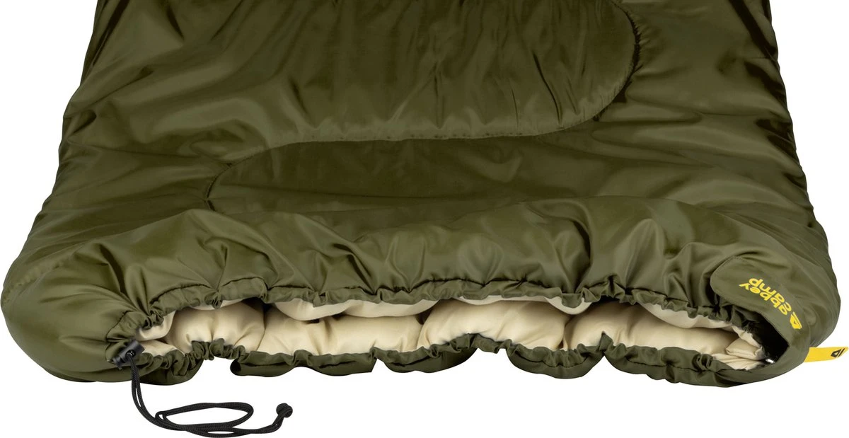 Abbey Camp Slaapzak Amsterdam-07 - Dekenmodel - 210 X 85 Cm - Groen - Afbeelding 7