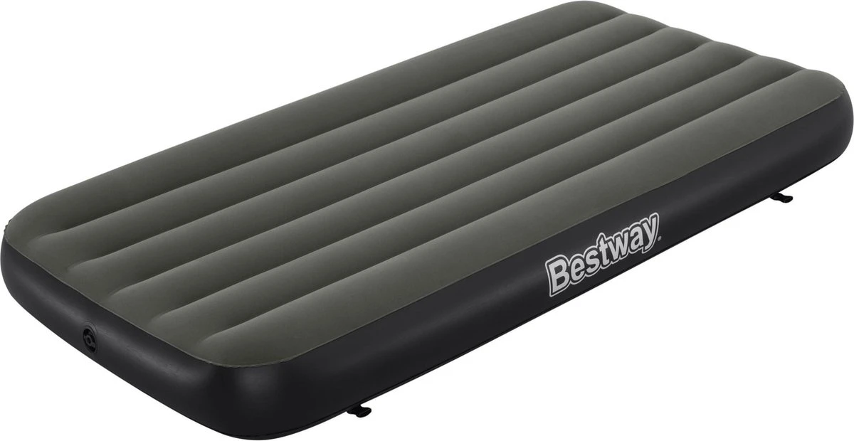 Bestway 3-in-1 Luchtbed - Connect - Zwart - 188x99cm - PVC/Polyester - Single, Double Single En Twin Opblaasbed - Tritech Materiaal - I-Beam Constructie - Afbeelding 3
