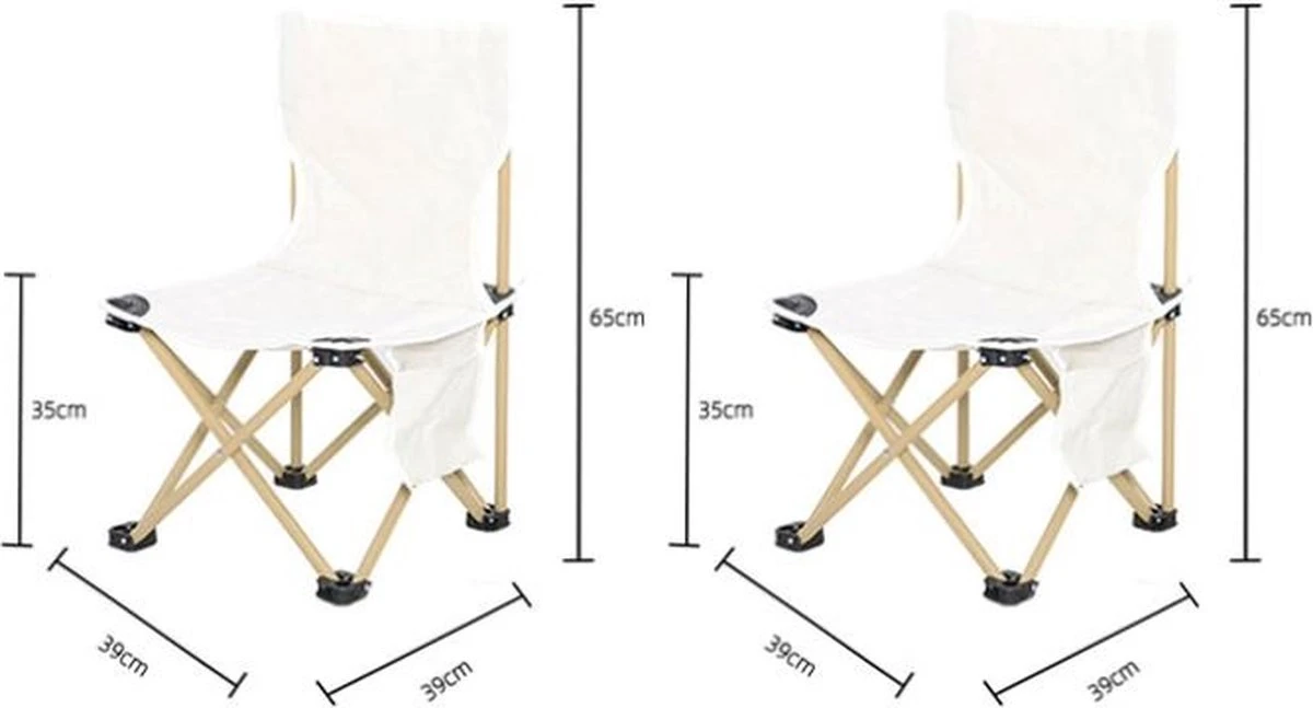 Merkloos Camping Tafel Met Stoelen - Inklapbaar - Camping Set - Kamperen - Outdoor - Lichtgewicht - Afbeelding 3