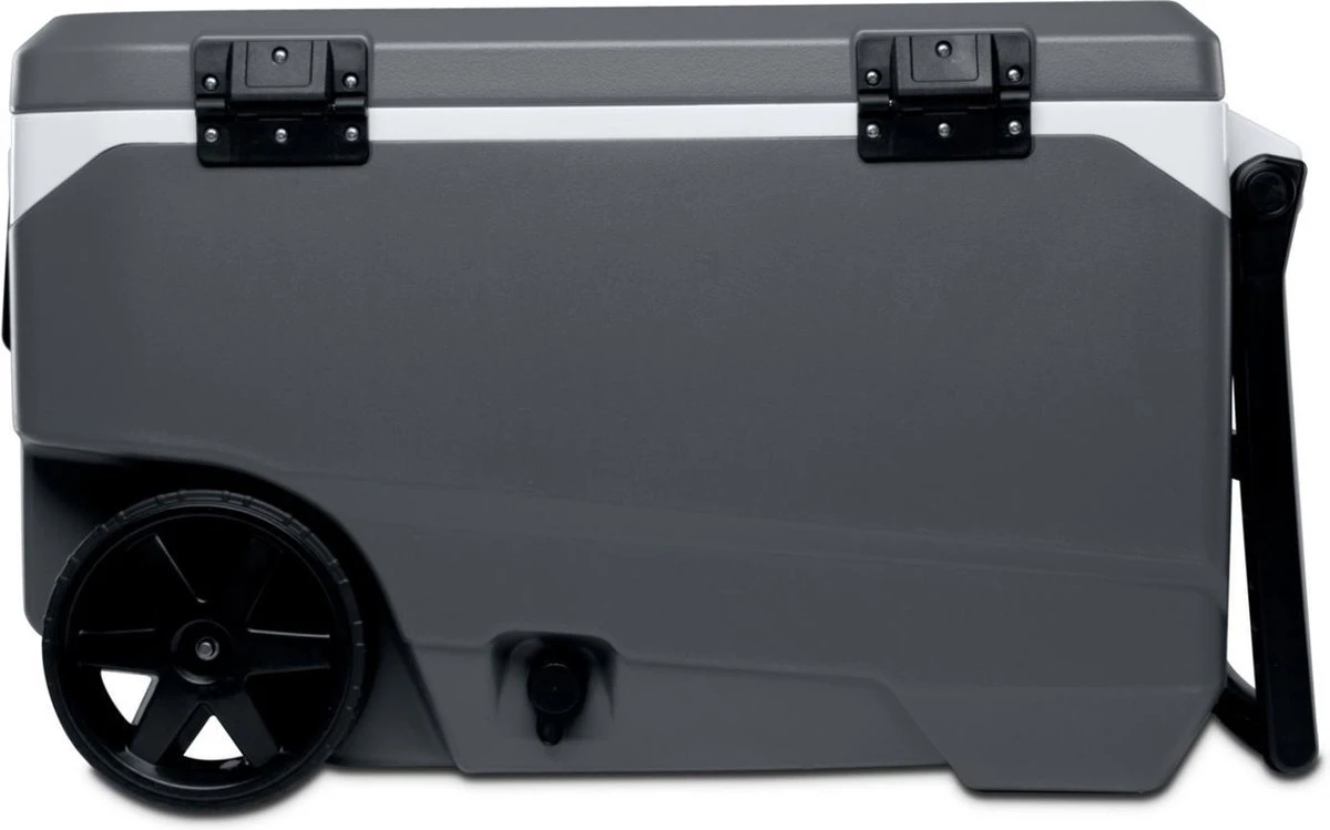 Igloo Latitude 90 Roller - Grote Koelbox Op Wielen - 85 Liter - Grijs - Afbeelding 3