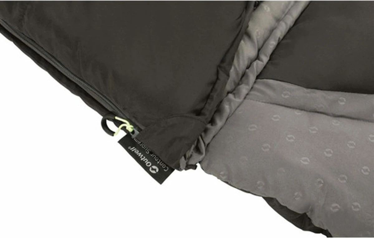 Outwell Slaapzak Contour Rits Links Zwart - Afbeelding 17