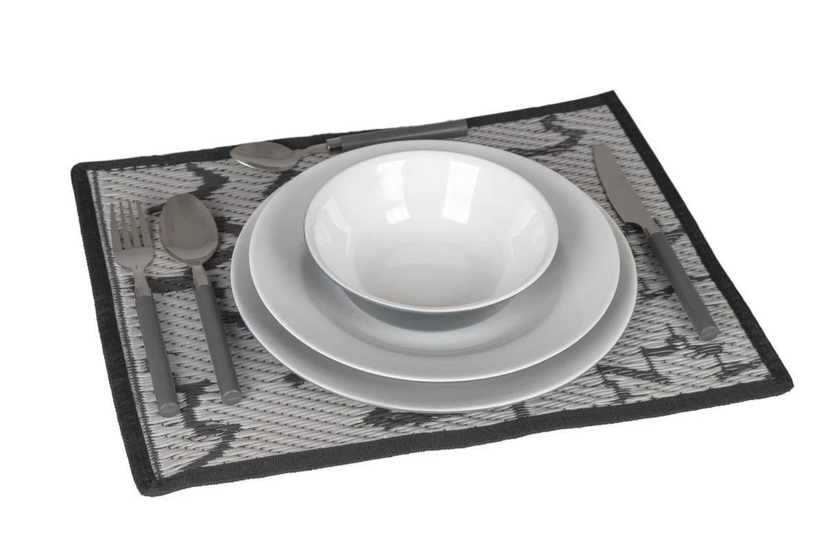 Bo-Camp - Bestekset - In Mandje - 24-Delig - 6 Persoons - Afbeelding 3