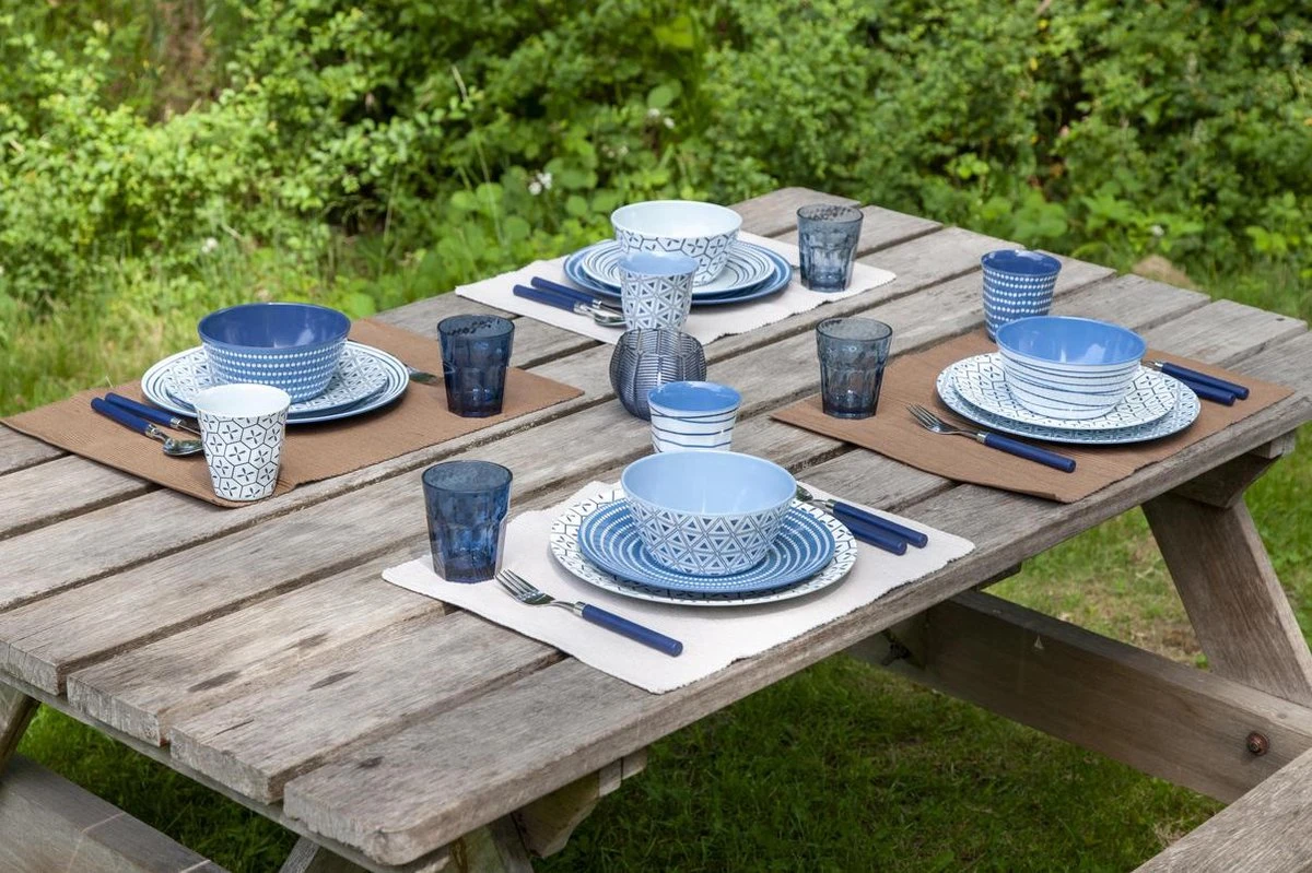 Bo-Camp - Wijn/Limonade Glas - Campingglas - Mix & Match - 400 Ml - 4 Stuks - Afbeelding 5