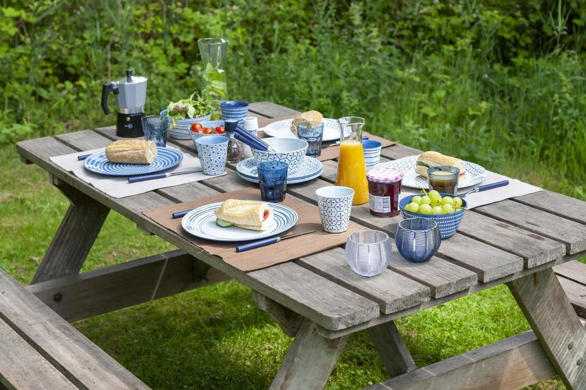 Bo-Camp - Wijn/Limonade Glas - Campingglas - Mix & Match - 400 Ml - 4 Stuks - Afbeelding 9