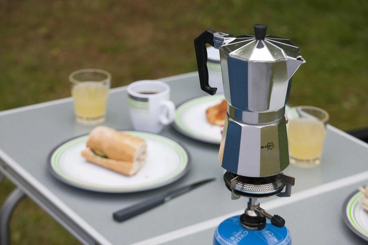 Bo-Camp Percolator - Espresso Maker - 3-cups - Aluminium - Afbeelding 2