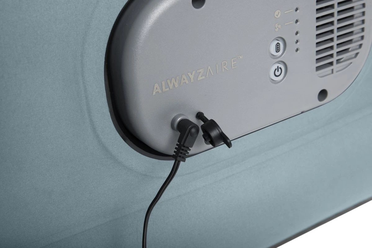 Bestway Luchtbed - 2 Personen - PVC/Polyester - Ingebouwde Oplaadbare Pomp - Fortech™ Materiaal - I-Beam Constructie - Ingebouwd Kussen - Afbeelding 9