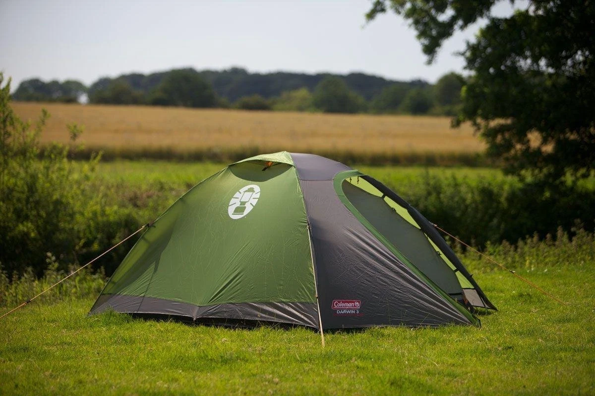 Coleman Darwin 3 Plus Koepeltent - 3-Persoons - Groen - Afbeelding 3