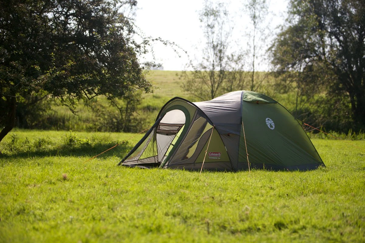 Coleman Darwin 3 Plus Koepeltent - 3-Persoons - Groen - Afbeelding 9