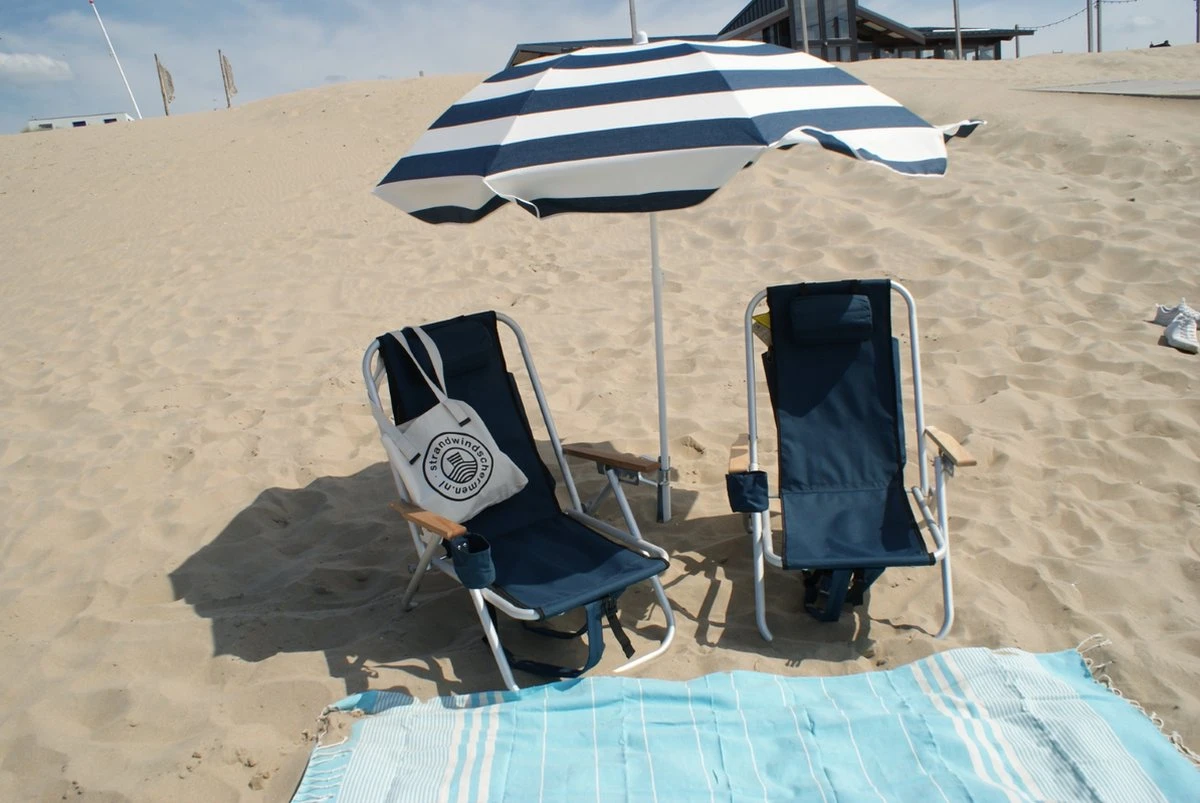 Easy Beach Chair - Campingstoel - Aluminium - Blauw