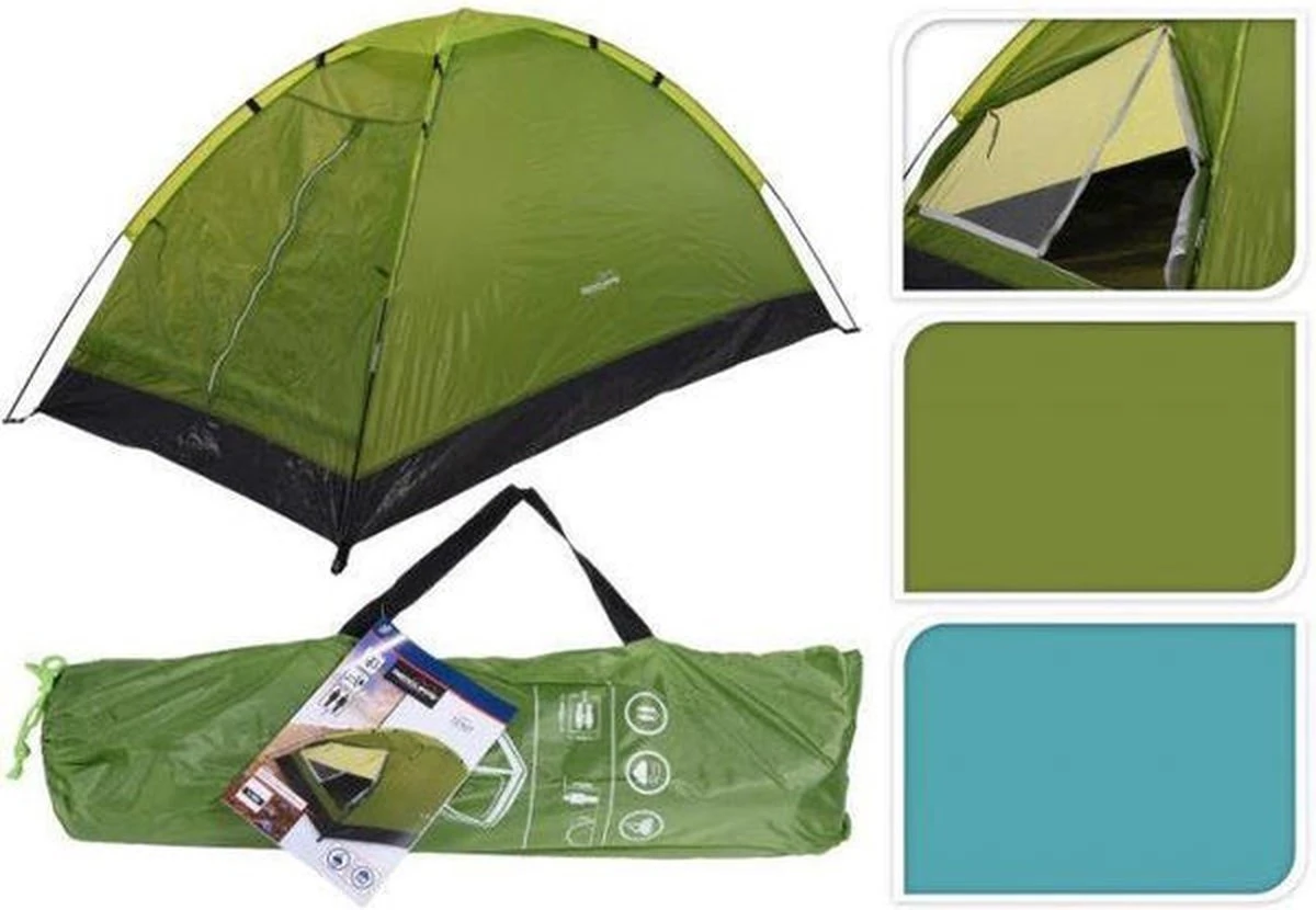 Tent 2 Personen - 200x120x100cm MET Interne Klamboe - Afbeelding 2