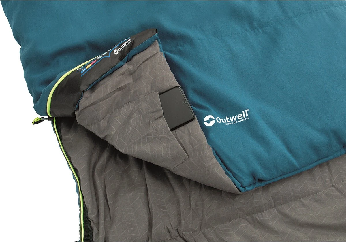 Outwell Slaapzak Campion Lux Blauw - Afbeelding 10