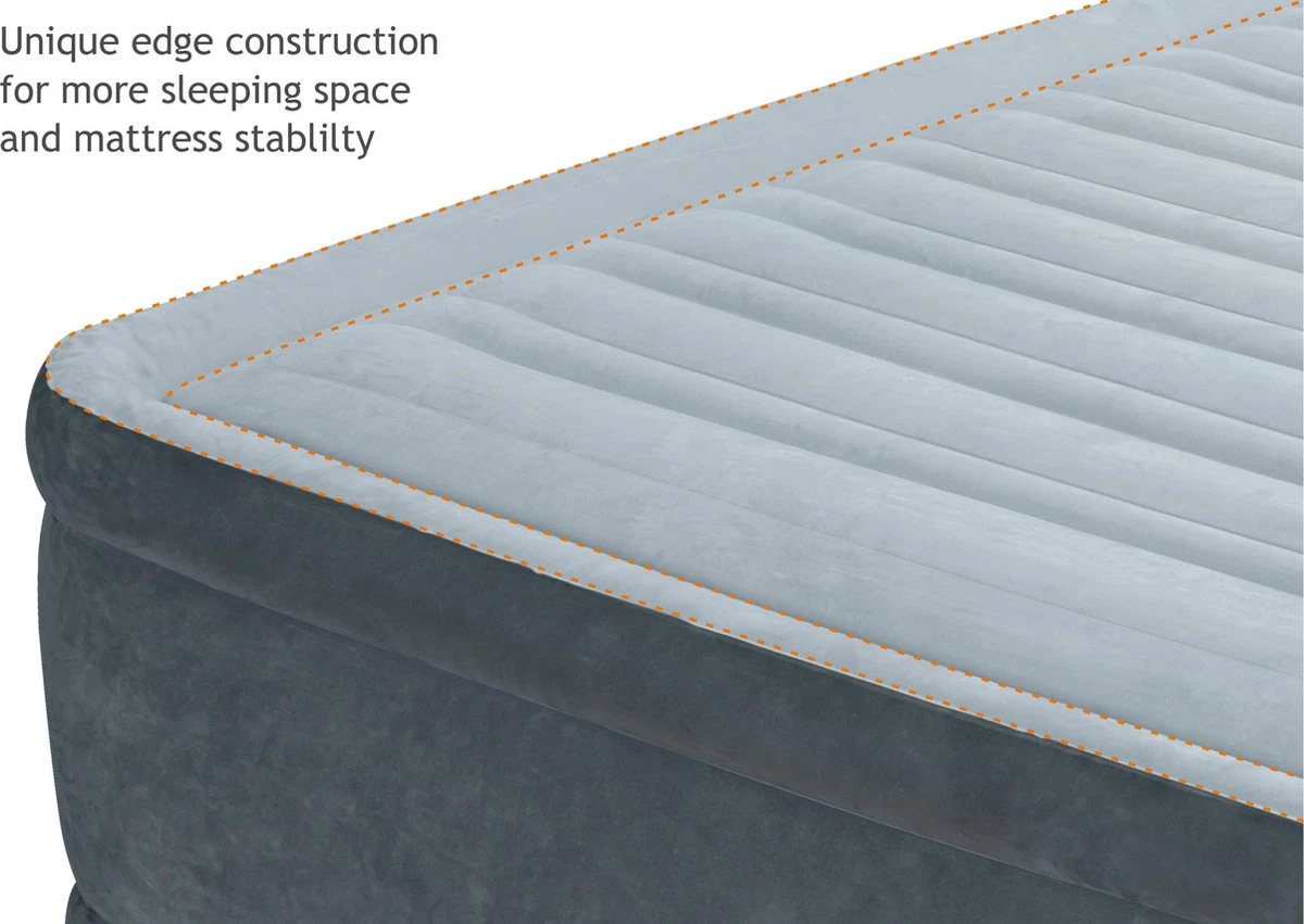 Intex Comfort-plush Full Luchtbed - 2-persoons - 203x152x33 Cm - Afbeelding 6
