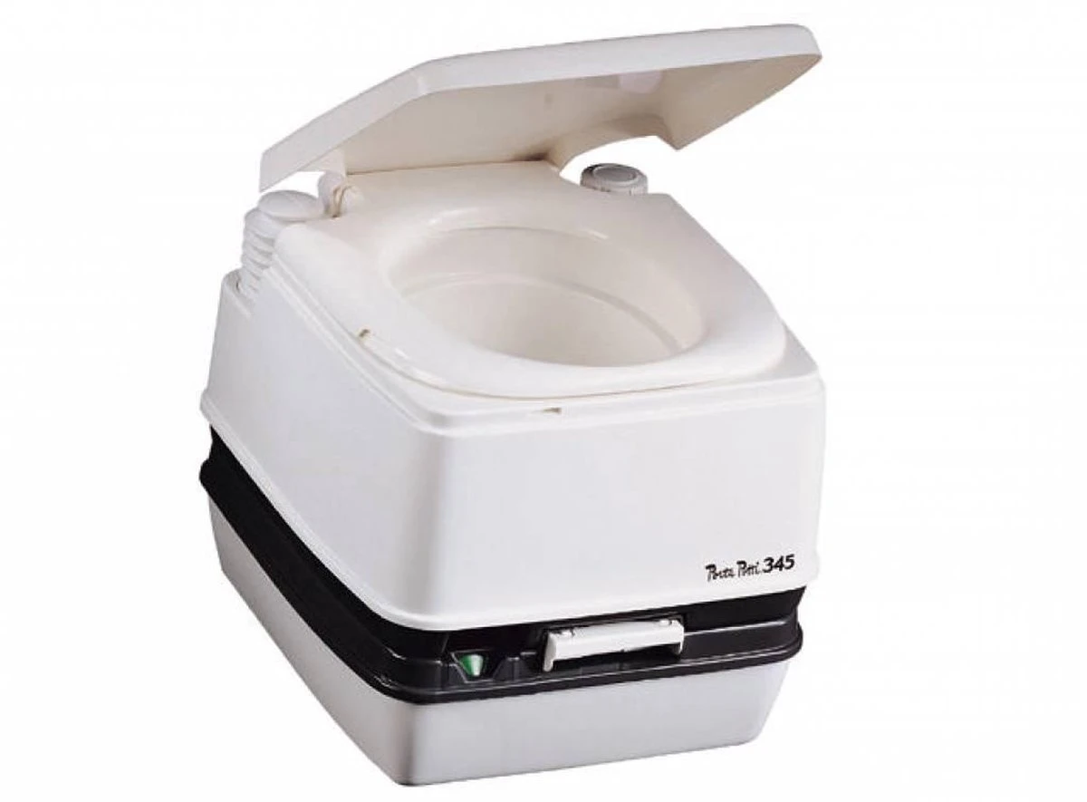 Thetford Qube 335 Porta Potti - Met Hold Down Kit - Wit - Afbeelding 2