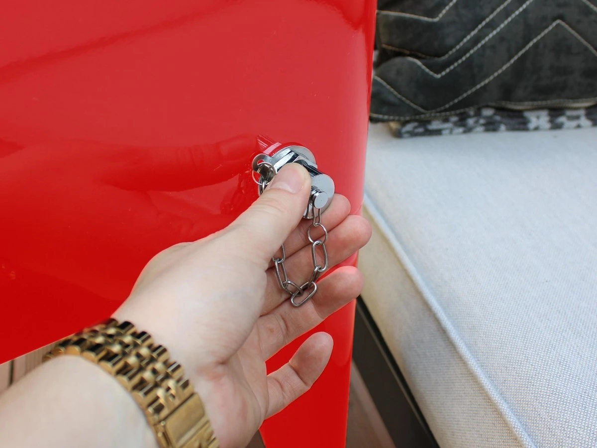 AXI Retro Cooler Rood - Koeler Met Wielen - 76L Inhoud - Koelbox Met Aftapkraan - Afbeelding 4