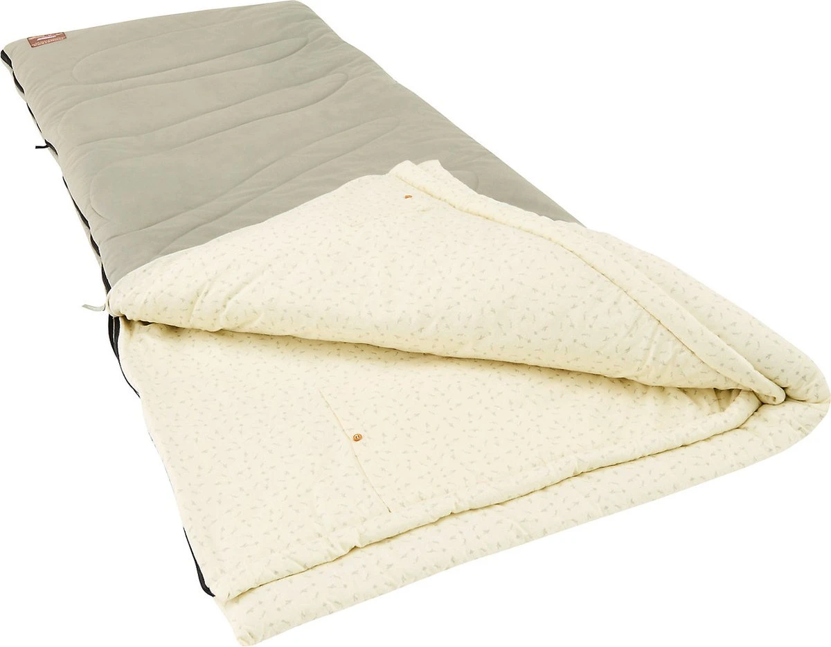 Coleman Monstera L Slaapzak - 205 X 85 Cm - Beige - Afbeelding 2