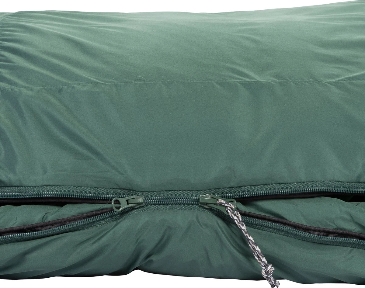 NOMAD® Triple-S Premium Plus Slaapzak (Links) | 220x80cm Groen | Lichtgewicht & Kwalitatief | Slaapzak | Incl Hoes - Afbeelding 5