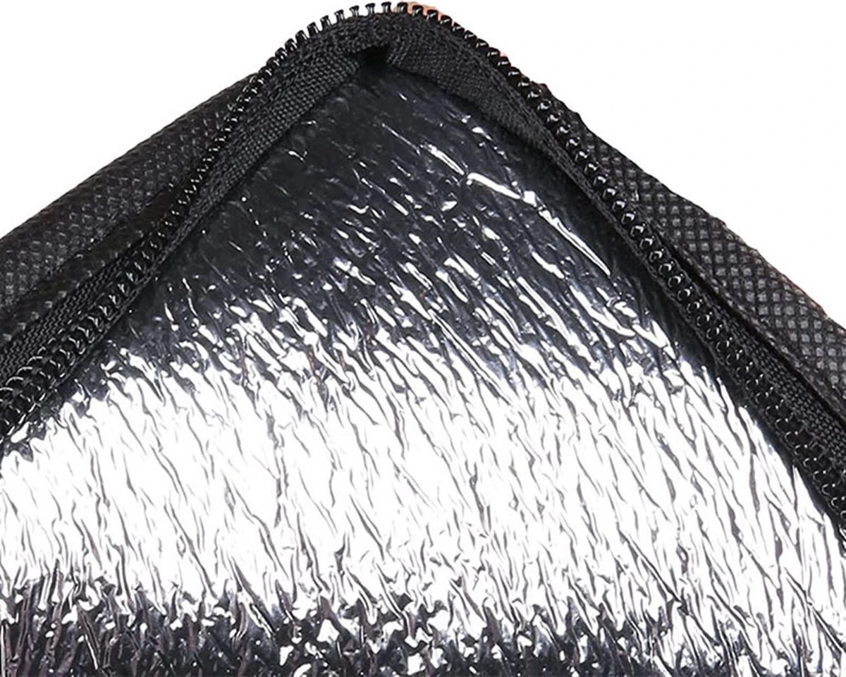 Merkloos 2 Stuks Geïsoleerde Koeltas Met Bodemplaat - Zwart - Afbeelding 10