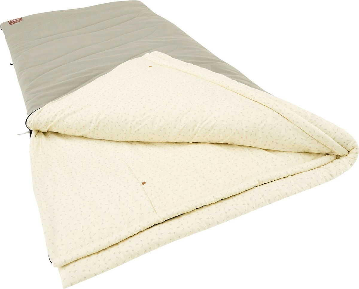 Coleman Monstera XL Slaapzak - 220 X 100 Cm - Beige - Afbeelding 2