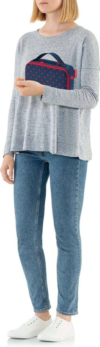 Reisenthel Thermocase Lunchbox - 1,5L - Mixed Dots Red Rood - Afbeelding 3