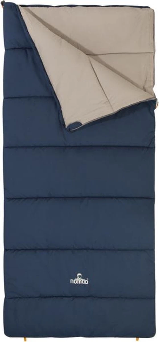 NOMAD® Brisbane Slaapzak | 205x80cm Blauw | Lichtgewicht & Kwalitatief | Dekenmodel Slaapzak | Incl Hoes - Afbeelding 8