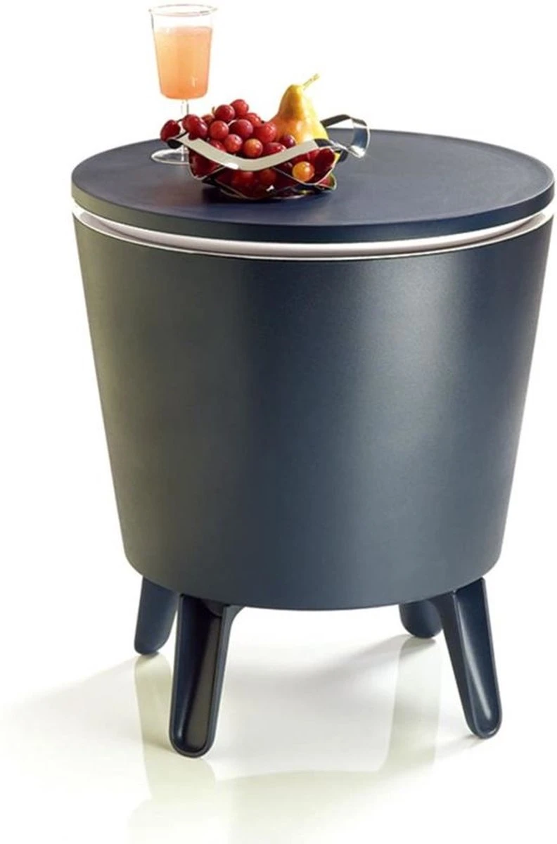 Keter Coolbar Partytafel – 49,5x49,5x57cm - Antraciet - Afbeelding 3