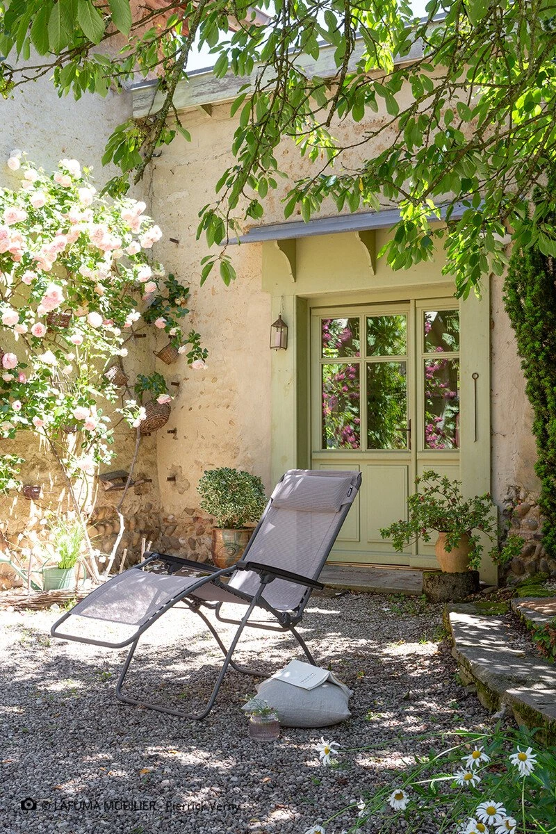 LAFUMA R Clip - Relaxstoel - Verstelbaar - Inklapbaar - Zero Gravity - Magnolia/Light Pink - Afbeelding 10