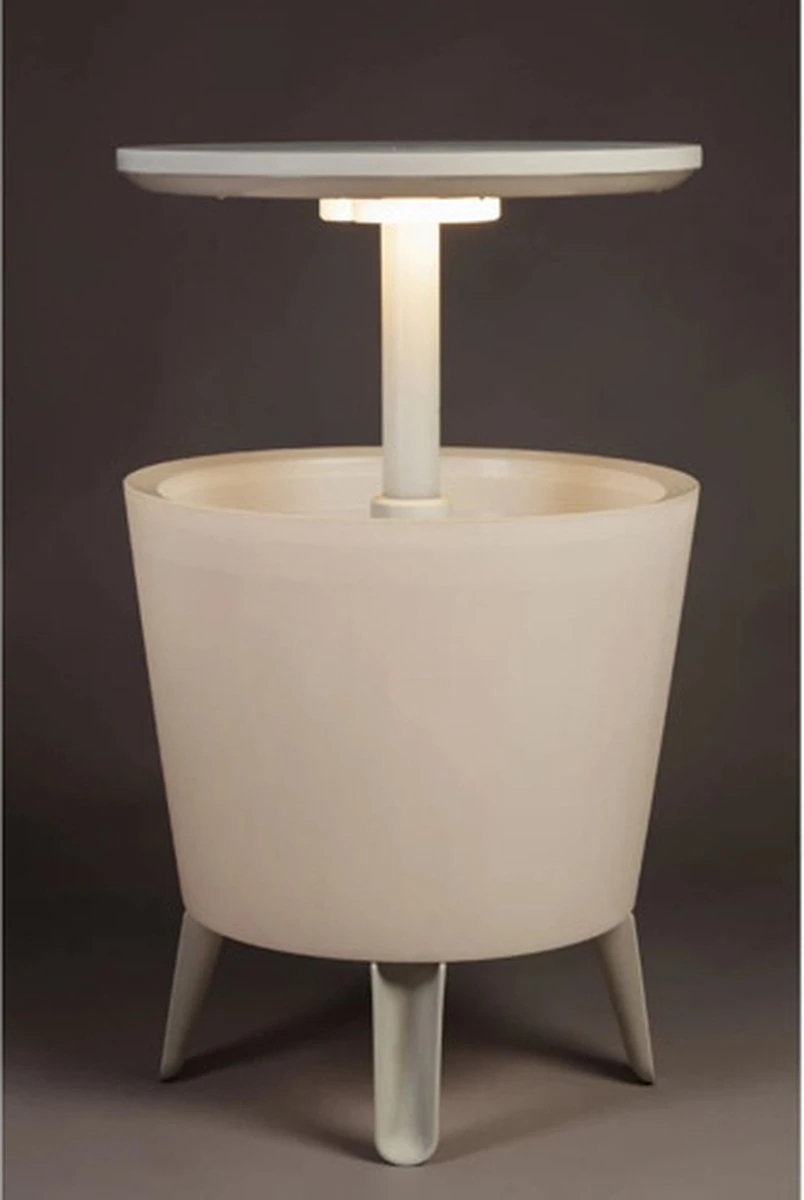 Keter Coolbar Partytafel – Lichtgevend - 49,5x49,5x57cm - Wit - Afbeelding 11