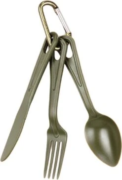 Merkloos Fosco Bestek Karabijnhaak - Groen - Lichtgewicht