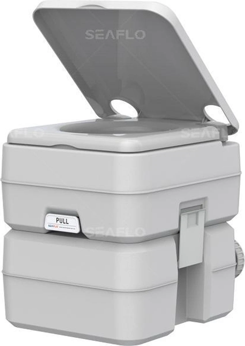 SeaFlo Portable Toilet - Meeneembaar Toilet - Draagbaar Toilet - Chemisch Toilet 20liter - Camping Toilet 20l - WC
