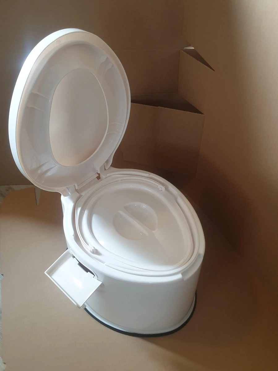 Merkloos Camping Toilet - Porta Potti - Kampeer Toilet - Mobiele Toilet - WC - Draagbaar 7 Liter - Afbeelding 2