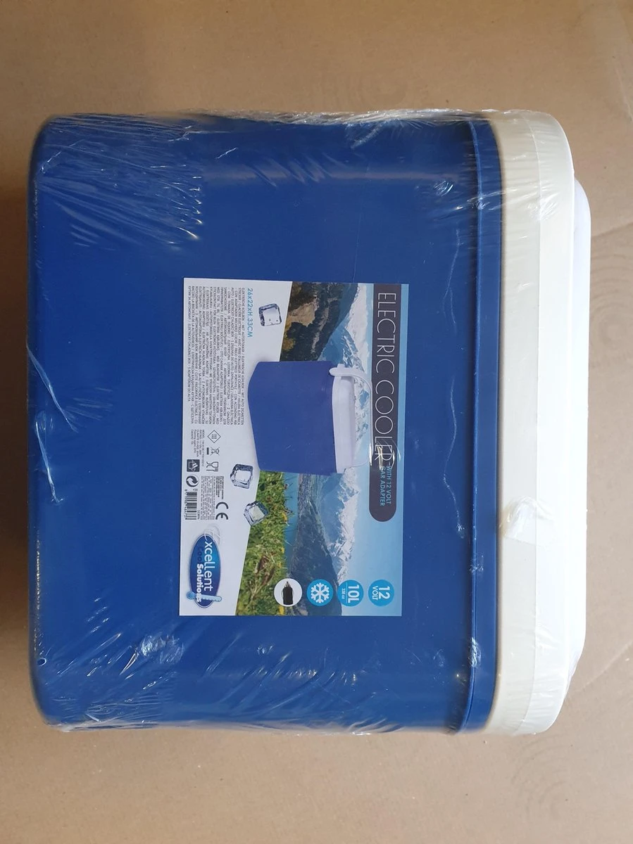 Tom Elektrische Koelbox 12 Volt 10 Liter Blauw - Afbeelding 3