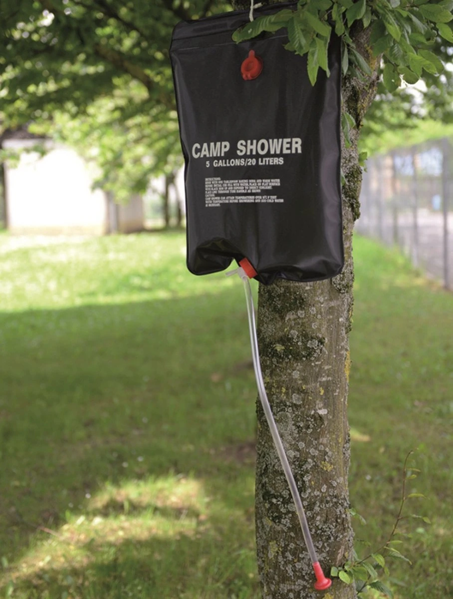 Solar Camping/ Festival Douche 20 Liter Mobiel Opvouwbare (inclusief Douchekop Met Een Slang) - Afbeelding 2