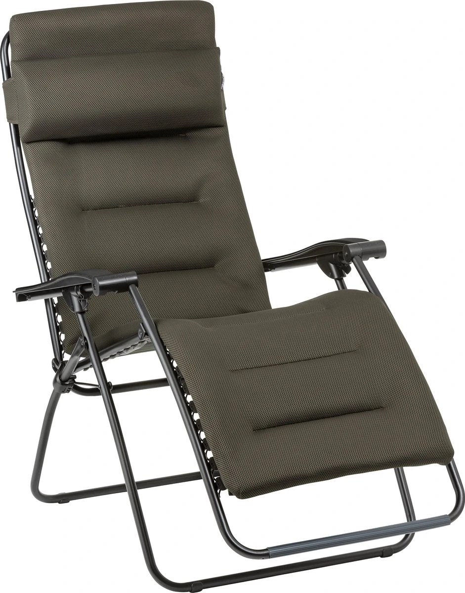 Lafuma RSX Clip Air Comfort - Relaxstoel - Verstelbaar - Inklapbaar- Zero Gravity - Taupe